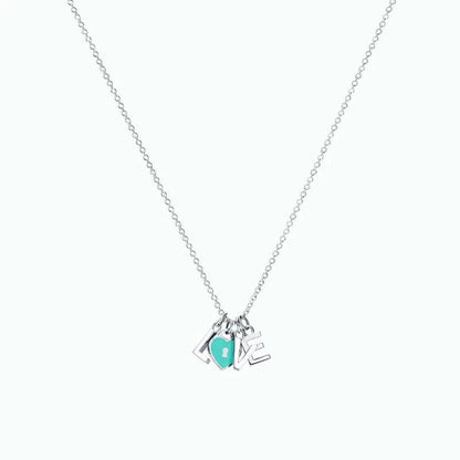[Regalia Jewels]COLLAR LOVE PLATA NECKLACE