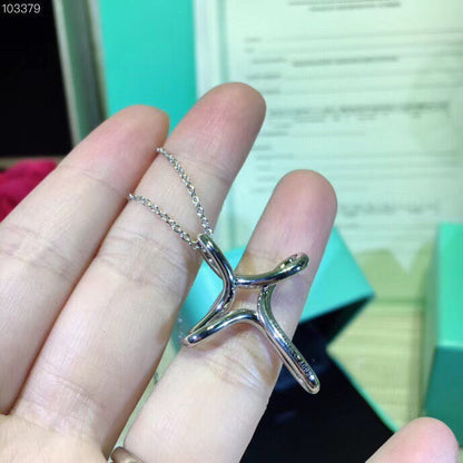 [Regalia Jewels]CROSS NECKLACE STERLING SILVER MATERIAL