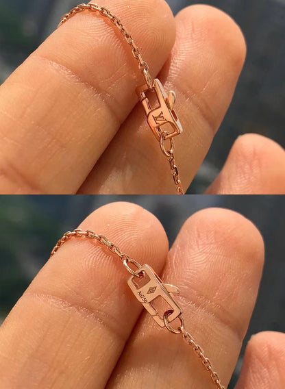 [Regalia Jewelry]BLOSSOM PENDANT PINK GOLD AND DIAMOND