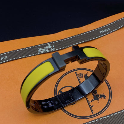 [Regalia Jewelry]CLIC HM SO BLACK YELLOW BRACELET