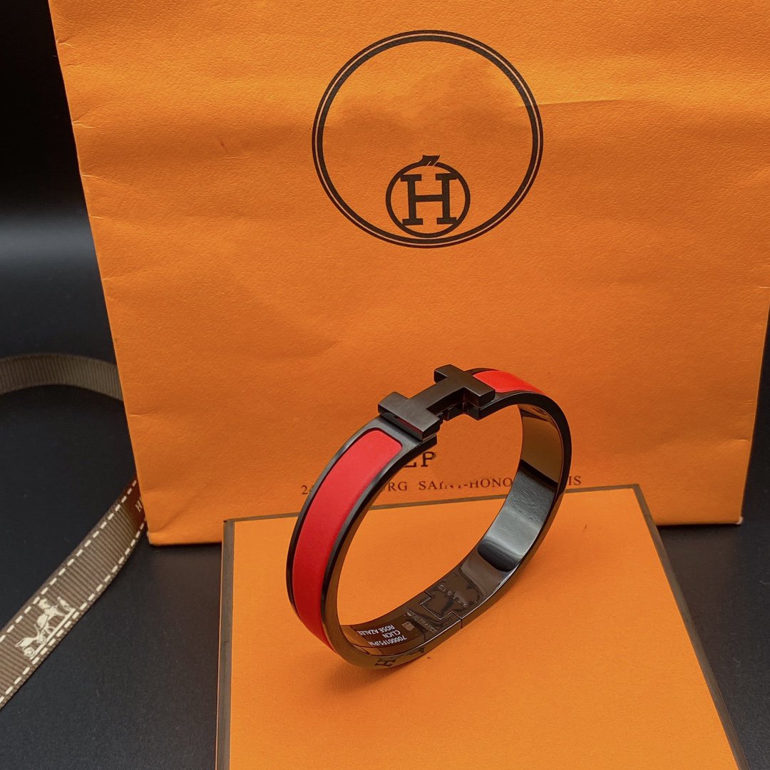 [Regalia Jewelry]CLIC HM SO BLACK RED BRACELET