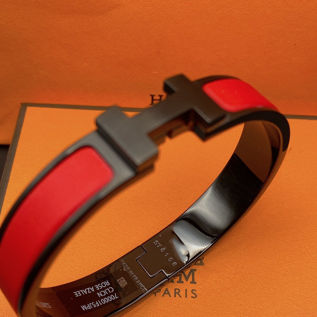 [Regalia Jewelry]CLIC HM SO BLACK RED BRACELET