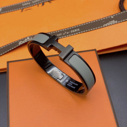 [Regalia Jewelry]CLIC HM SO BLACK GREY BRACELET