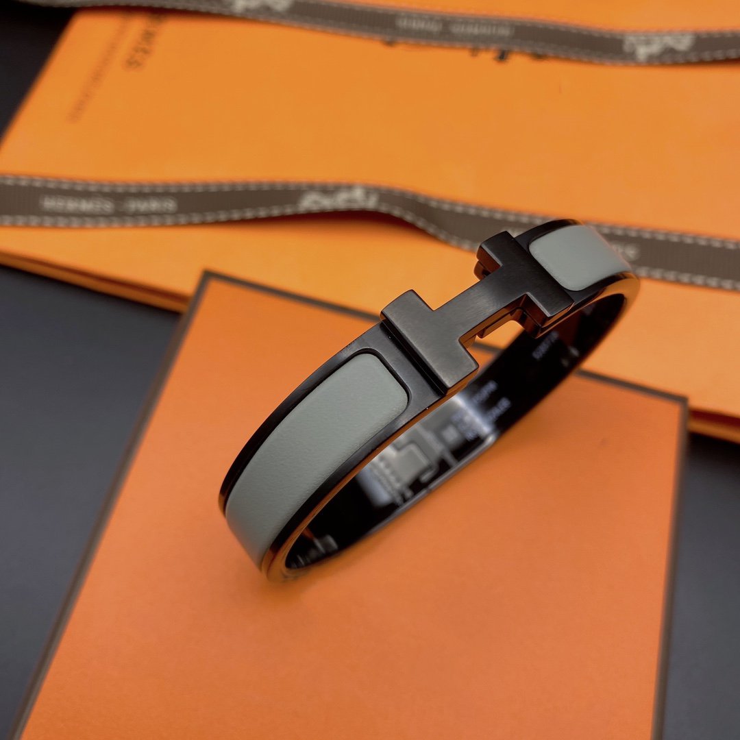 [Regalia Jewelry]CLIC HM SO BLACK GREY BRACELET