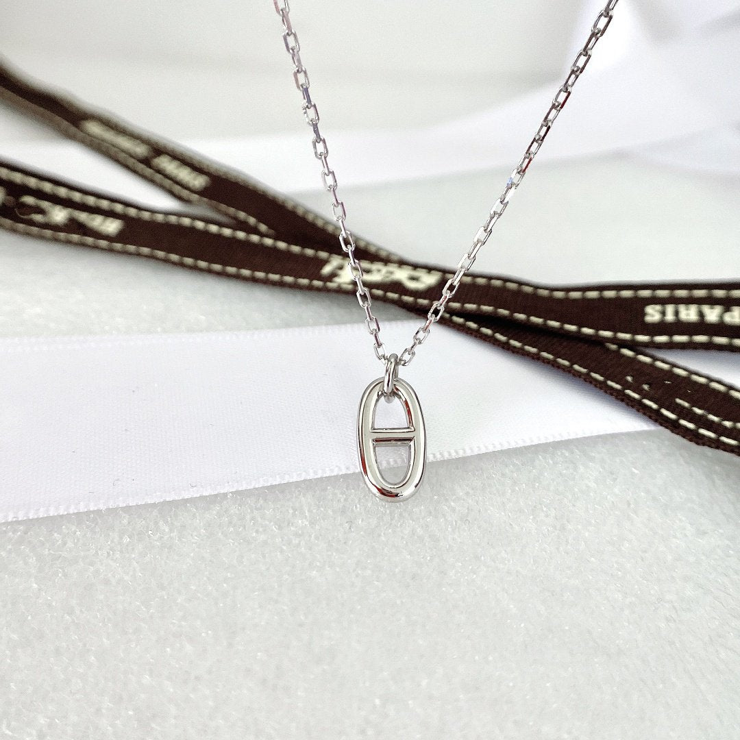 [Regalia Jewelry]HM PIG NOSE NECKLACE