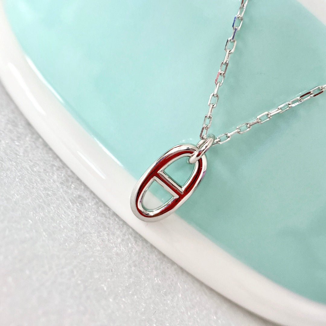 [Regalia Jewelry]HM PIG NOSE NECKLACE