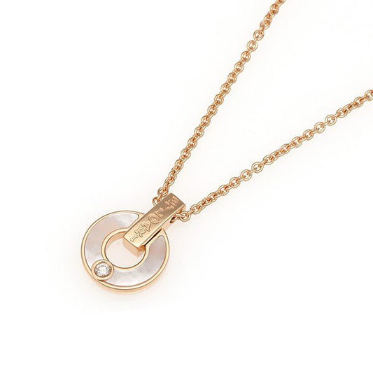 [Regalia Jewelry]GARI NECKLACE PINK GOLD MOP