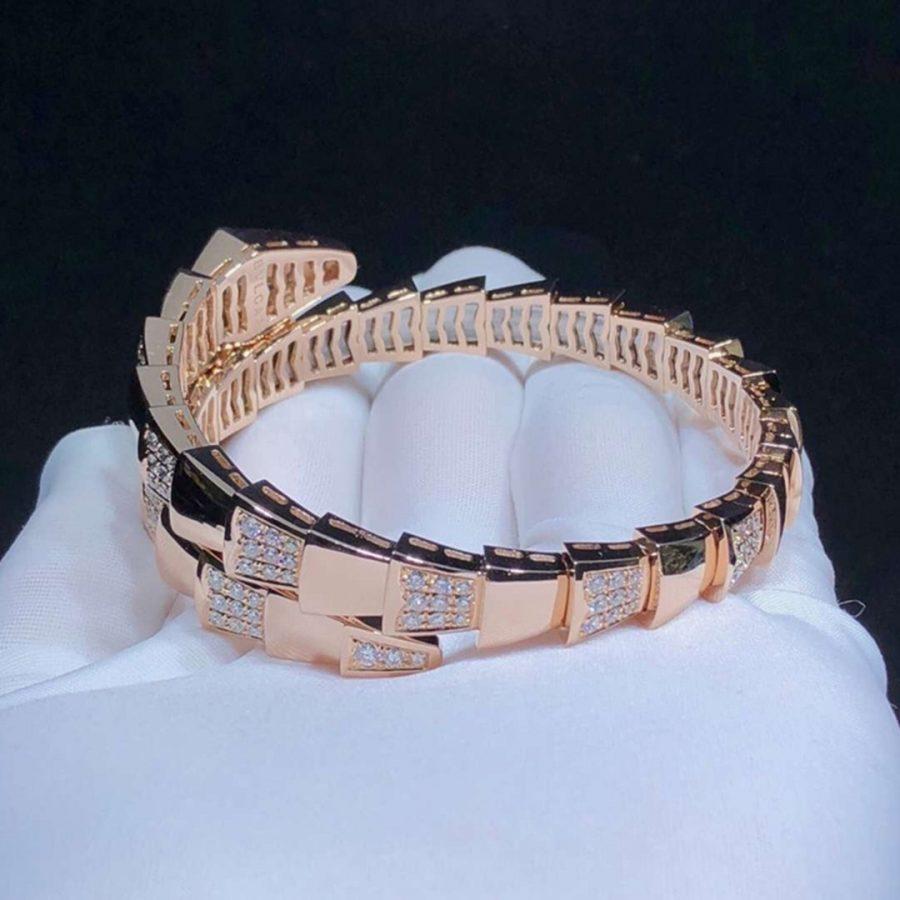 [Regalia Jewelry]SERPENTI BRACELET PINK GOLD DIAMOND