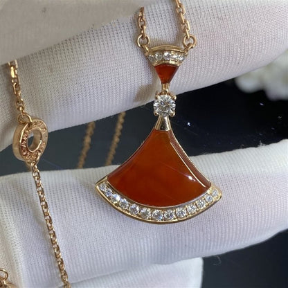 [Regalia Jewelry]DREAM NECKLACE CARNELIAN DIAMOND
