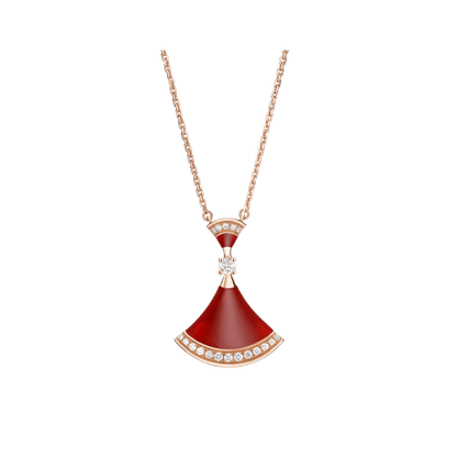 [Regalia Jewelry]DREAM NECKLACE CARNELIAN DIAMOND