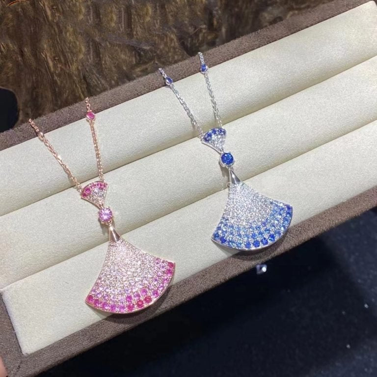 [Regalia Jewelry]DREAM NECKLACE AGATE SILVER DIAMOND
