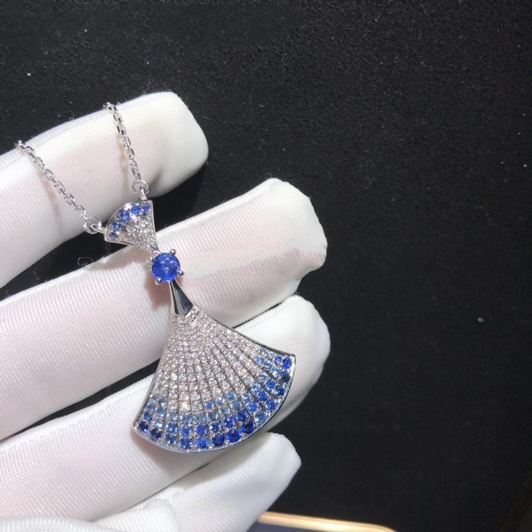 [Regalia Jewelry]DREAM NECKLACE AGATE SILVER DIAMOND