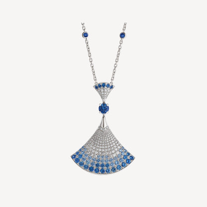 [Regalia Jewelry]DREAM NECKLACE AGATE SILVER DIAMOND