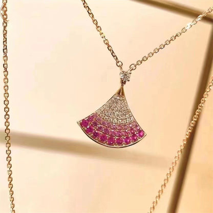 [Regalia Jewelry]DREAM NECKLACE PINK GOLD PINK DIAMOND