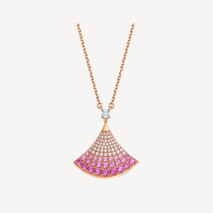 [Regalia Jewelry]DREAM NECKLACE PINK GOLD PINK DIAMOND
