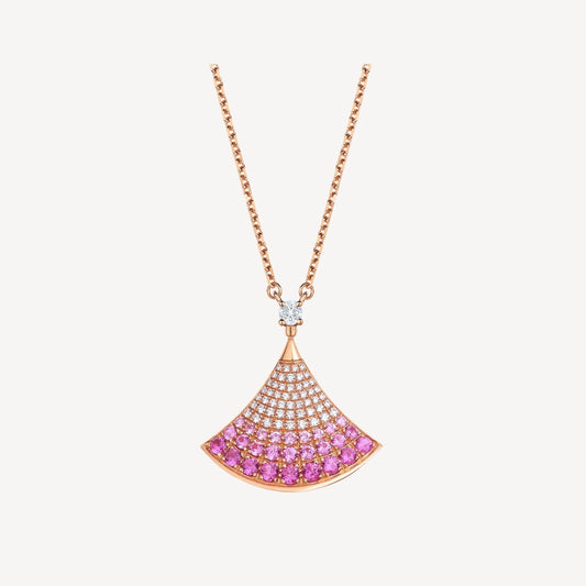 [Regalia Jewelry]DREAM NECKLACE PINK GOLD PINK DIAMOND