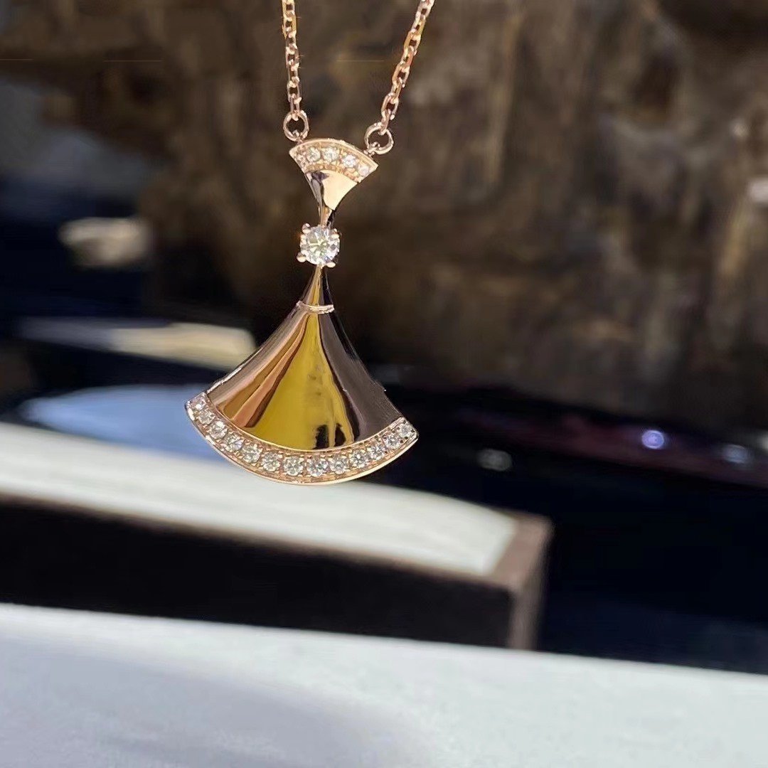 [Regalia Jewelry]DREAM NECKLACE PINK GOLD DIAMOND