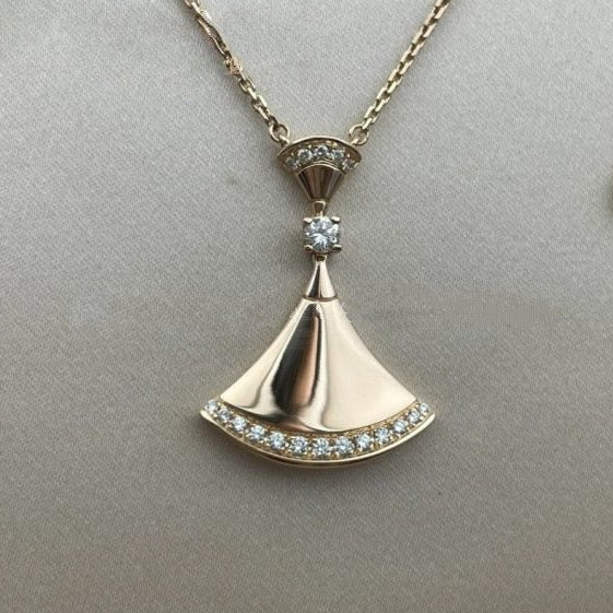 [Regalia Jewelry]DREAM NECKLACE PINK GOLD DIAMOND
