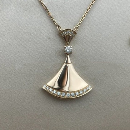 [Regalia Jewelry]DREAM NECKLACE PINK GOLD DIAMOND
