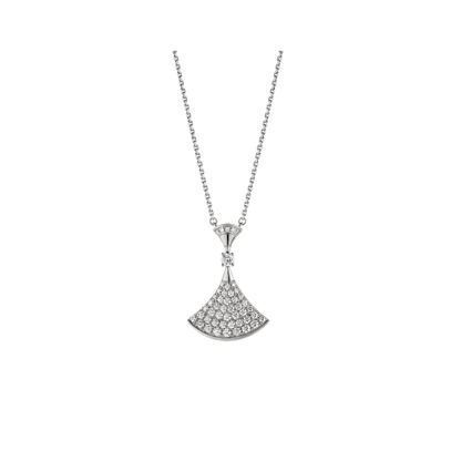 [Regalia Jewelry]DREAM NECKLACE SILVER FULL DIAMOND