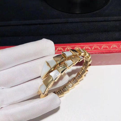[Regalia Jewelry]SERPENTI BRACELET MOP GOLD