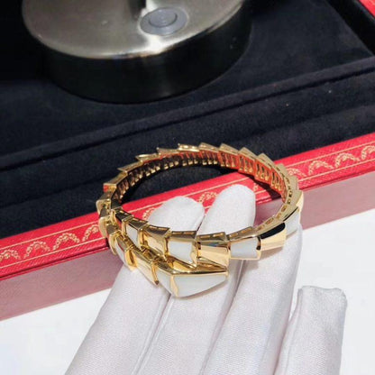 [Regalia Jewelry]SERPENTI BRACELET MOP GOLD