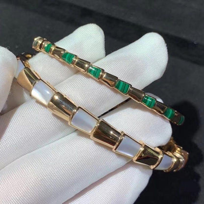 [Regalia Jewelry]SERPENTI BRACELET PINK GOLD MOP