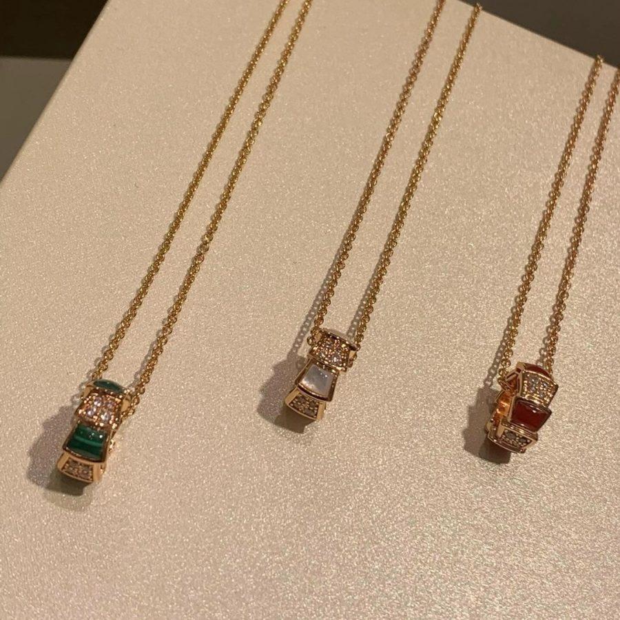 [Regalia Jewelry]SERPENTI PEDANT DIAMOND NECKLACE