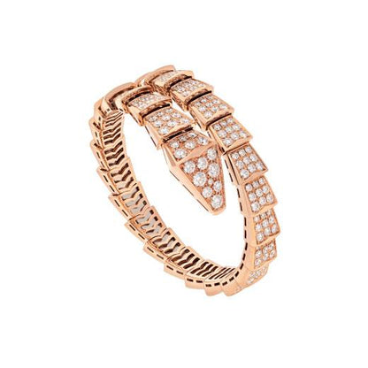 [Regalia Jewelry]SERPENTI BRACELET 8MM PINK GOLD DIAMOND