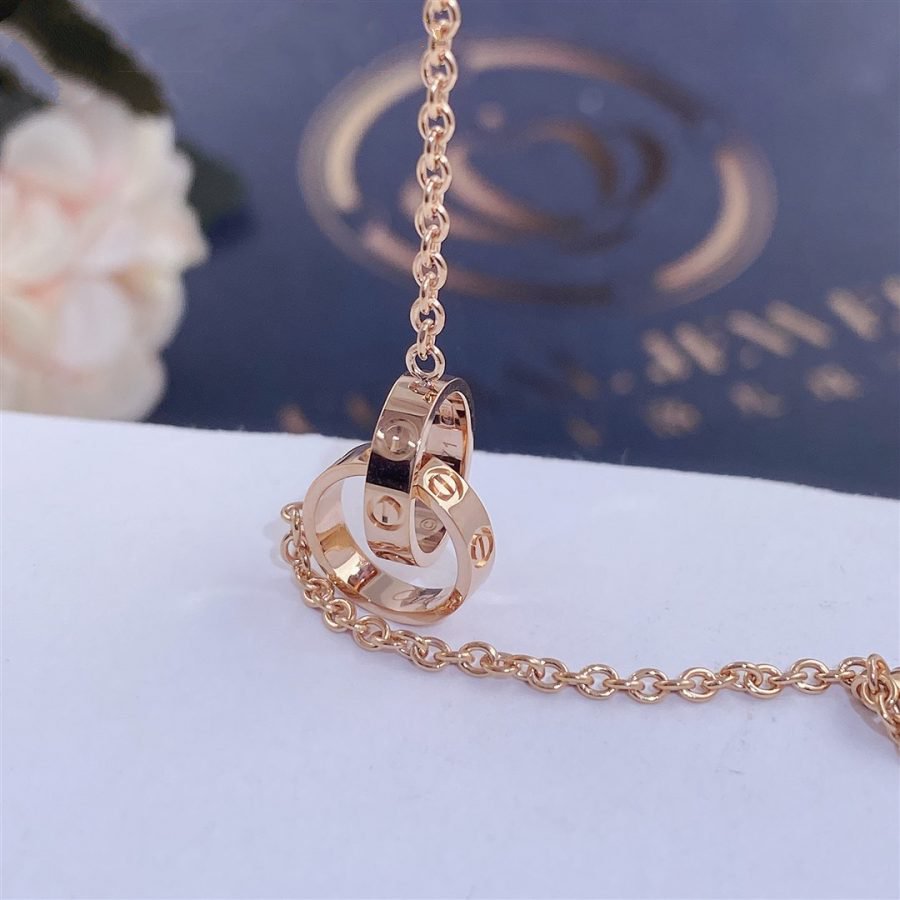 [Regalia Jewelry]LOVE BRACELET DOUBLE RING