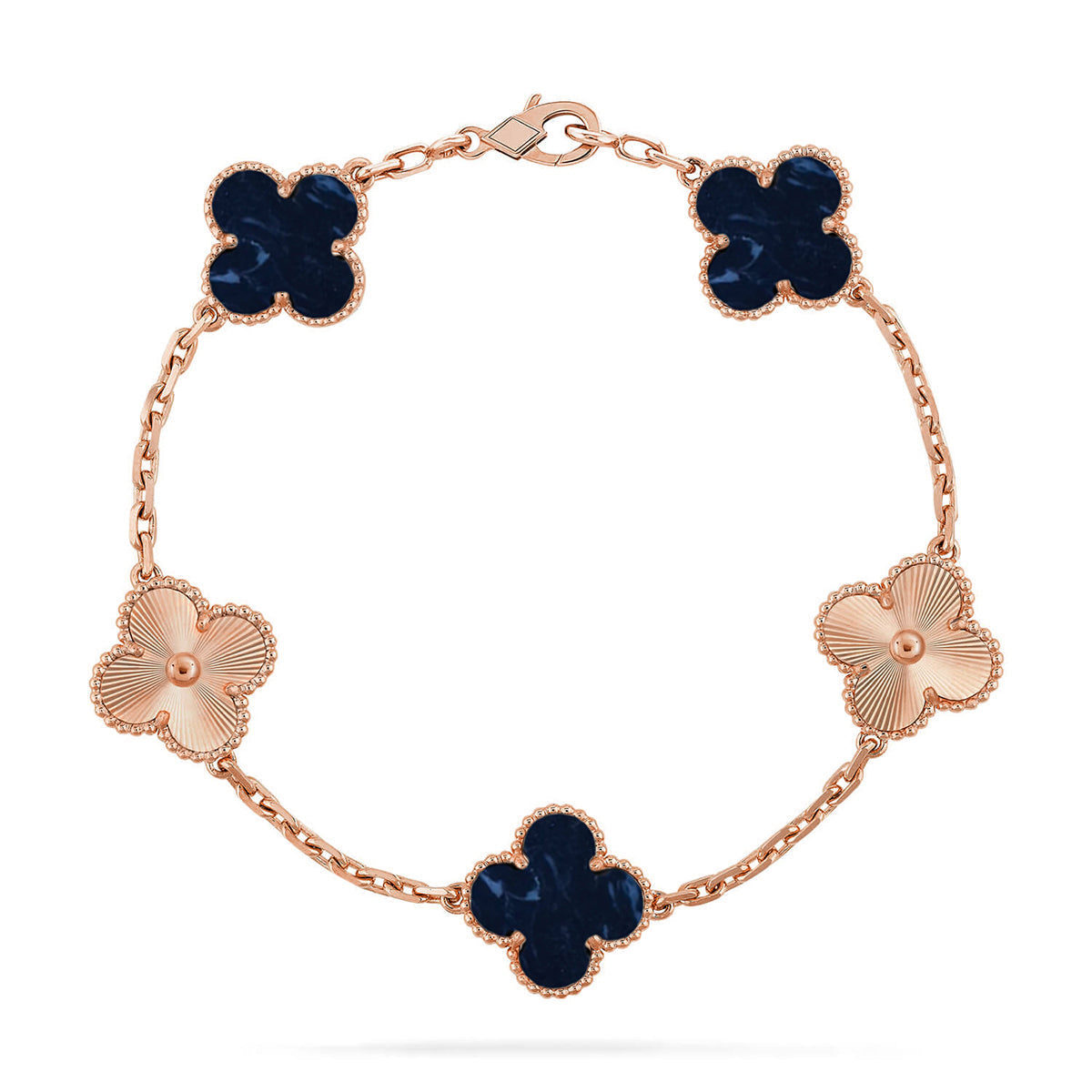 [Regalia Jewelry]CLOVER 5 MOTIF PIETERSITE BRACELET COLLECTION