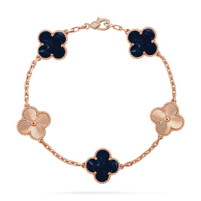[Regalia Jewelry]CLOVER 5 MOTIF PIETERSITE BRACELET COLLECTION