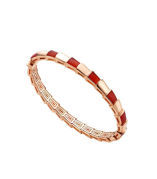 [Regalia Jewelry]SERPENTI BRACELET PINK GOLD RUBELLITE