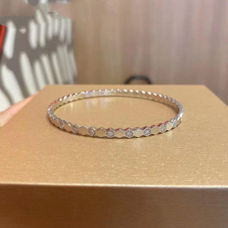 [Regalia Jewelry]BEE LOVE SILVER DIAMOND BRACELET