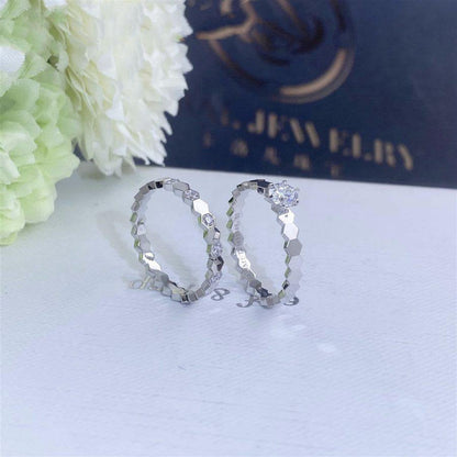 [Regalia Jewelry]BEE LOVE RING SILVER 1 DIAMOND