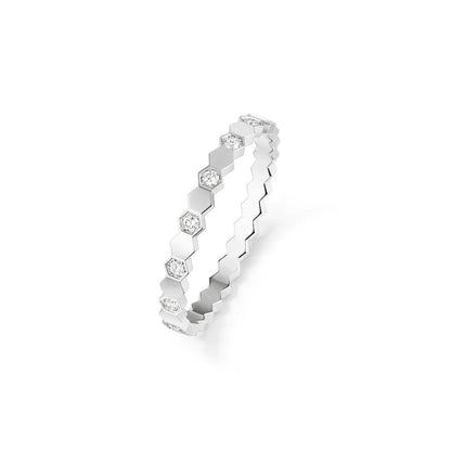 [Regalia Jewelry]BEE LOVE RING SILVER DIAMOND