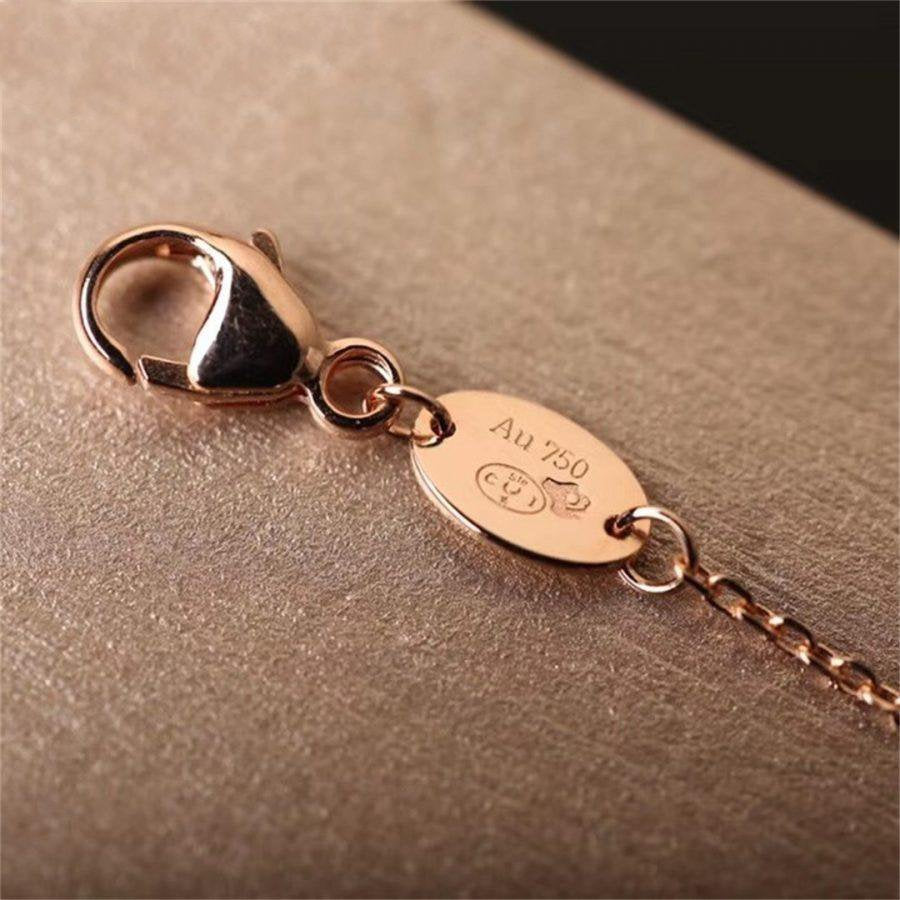[Regalia Jewelry]Hollow Design Four-Leaf Clover Flower Shape Ring