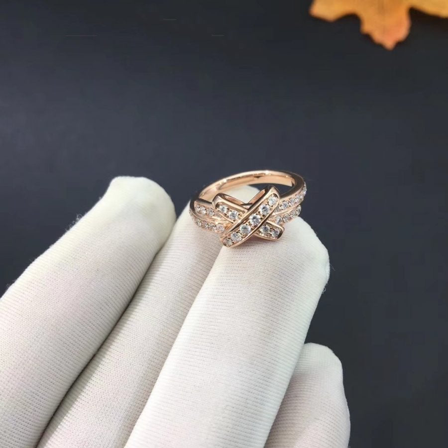 [Regalia Jewelry]JEUX DE RING PINK GOLD DIAMOND