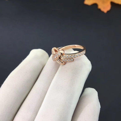 [Regalia Jewelry]JEUX DE RING PINK GOLD DIAMOND