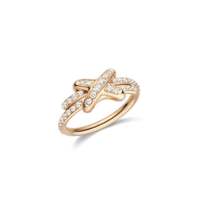 [Regalia Jewelry]JEUX DE RING PINK GOLD DIAMOND