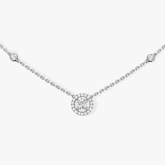 [Regalia  Jewels]Diamond Necklace 0,20ct Brilliant Shape Joy
