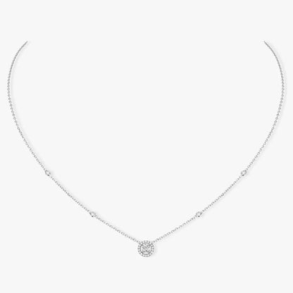[Regalia  Jewels]Diamond Necklace 0,20ct Brilliant Shape Joy