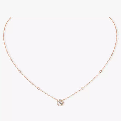 [Regalia  Jewels]Diamond Necklace 0,20ct Brilliant Shape Joy