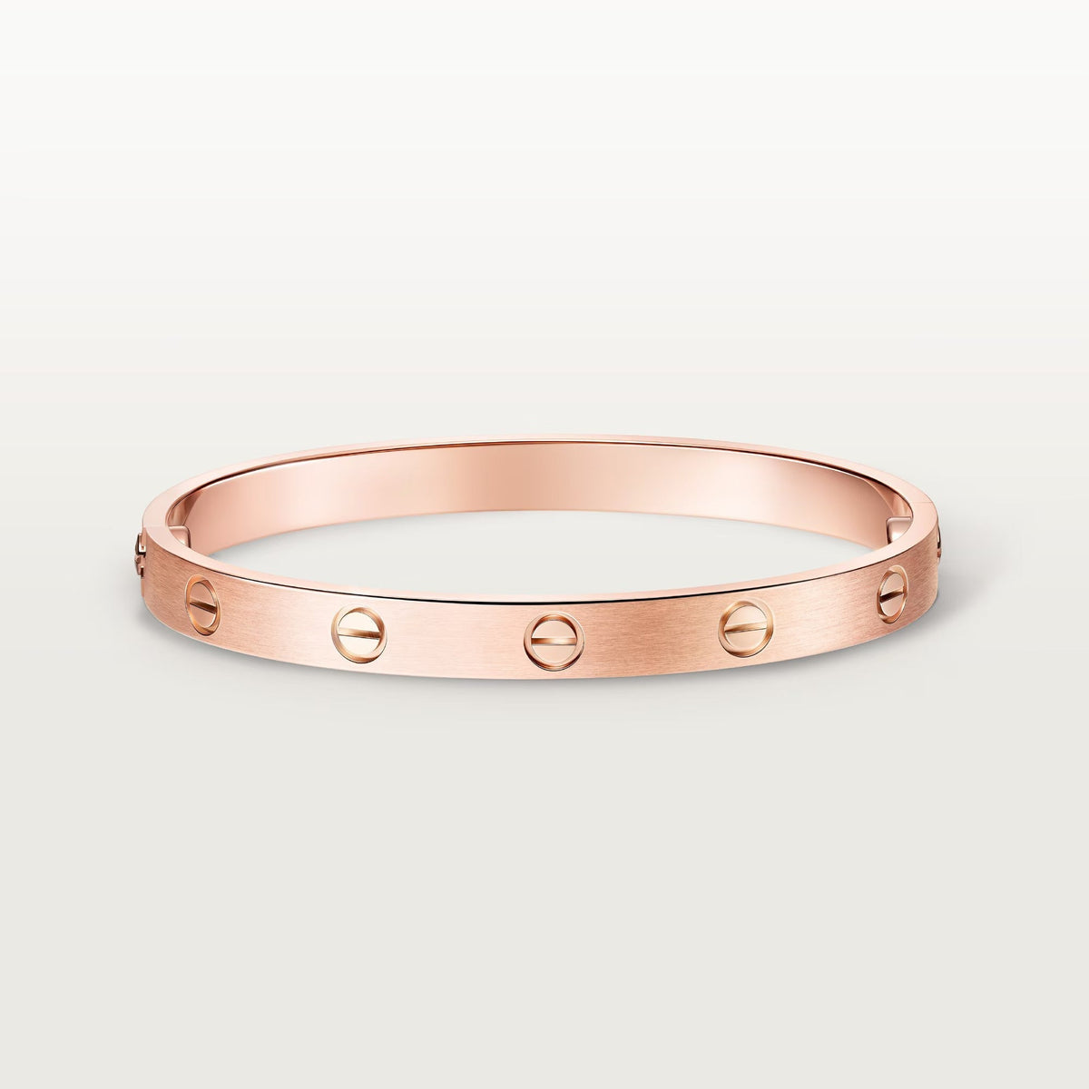 [Regalia Jewelry]LOVE BRACELET 6.1MM BRUSHED