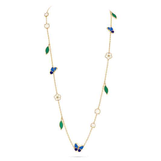 [Regalia Jewelry] 26 NEW CLOVER 15 MOTIFS LUCKY NECKLACE