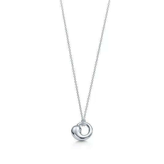 [Regalia Jewels]SNAIL PEDANT SILVER NECKLACE