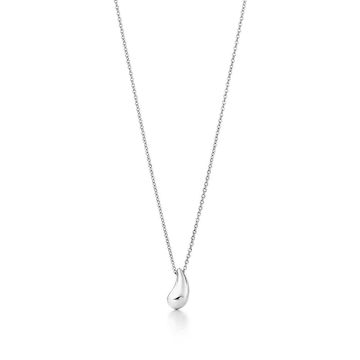 [Regalia Jewels]ELSA PERETTI TEARDROP PENDANT STERLING SILVER NECKLACE