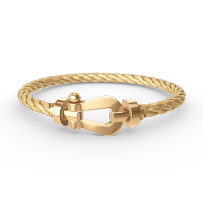 [Regalia Jewelry]FORCE LARGE HORSESHOE NO DIAMOND BRACELET GOLD