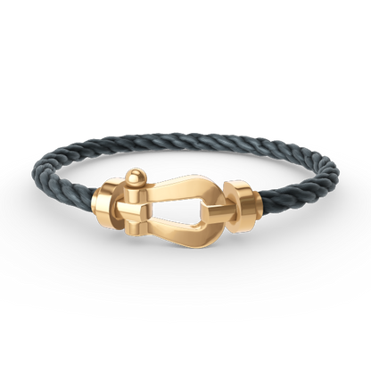 [Regalia Jewelry]FORCE LARGE HORSESHOE NO DIAMOND BRACELET GOLD