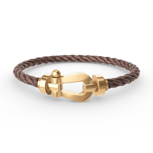 [Regalia Jewelry]FORCE LARGE HORSESHOE NO DIAMOND BRACELET GOLD